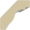 Ekena Millwork 1 1/4"H x 1 1/4"P x 1 3/4"F x 94 1/2"L Hillsborough Traditional Smooth Crown Moulding MLD01X01X01HI - alternate 3